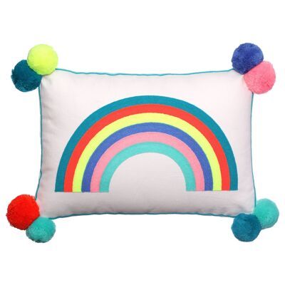Over the Rainbow Rectangular Cushion- by Bombay Duck