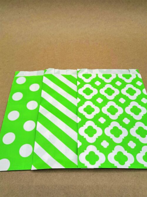 Candy Bag Pattern Grün