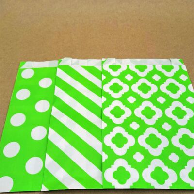 Candy Bag Pattern Green