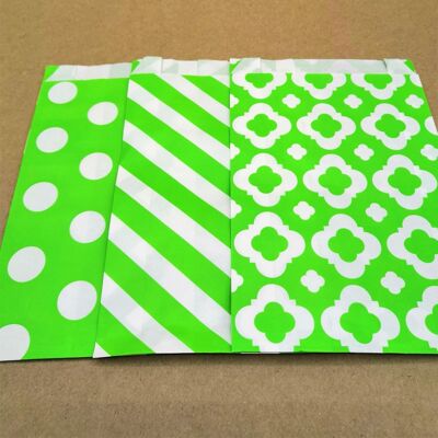 Candy Bag Pattern Green