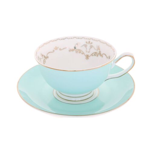 Miss Darcy Bird Teacup and Saucer- by Bombay Duck