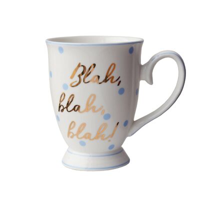 Blah Blah Blah Mug- by Bombay Duck