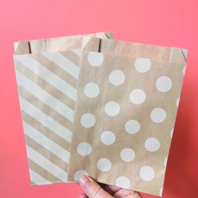 Bolsa de papel oblicua Candy Bag