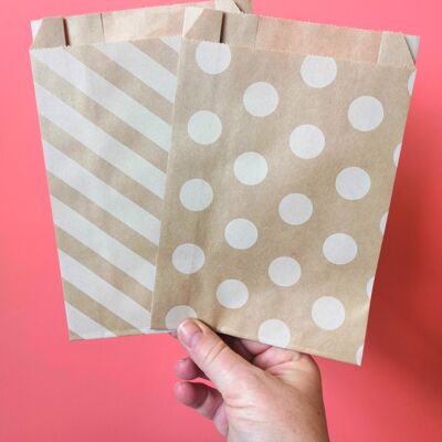 Bolsa de papel oblicua Candy Bag