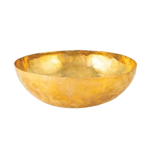 Handmade Decorative Large Brass Bowl- by Bombay Duck