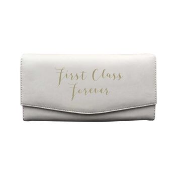First Class Forever Travel Wallet Crème - par Bombay Duck
