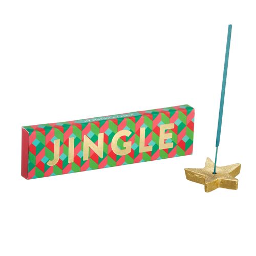 JINGLE Christmas Incense Kit Mince Pie Scent- by Bombay Duck