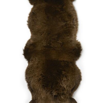 Gently 2-set sheepskin_Natural Brown