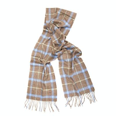 Oban Camel Glen Cashmere Scarf