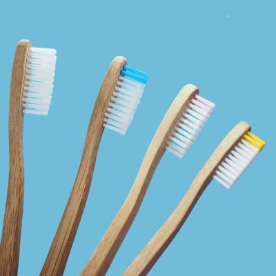 [CLEARANCE] Adult bamboo toothbrush - Soft bristles