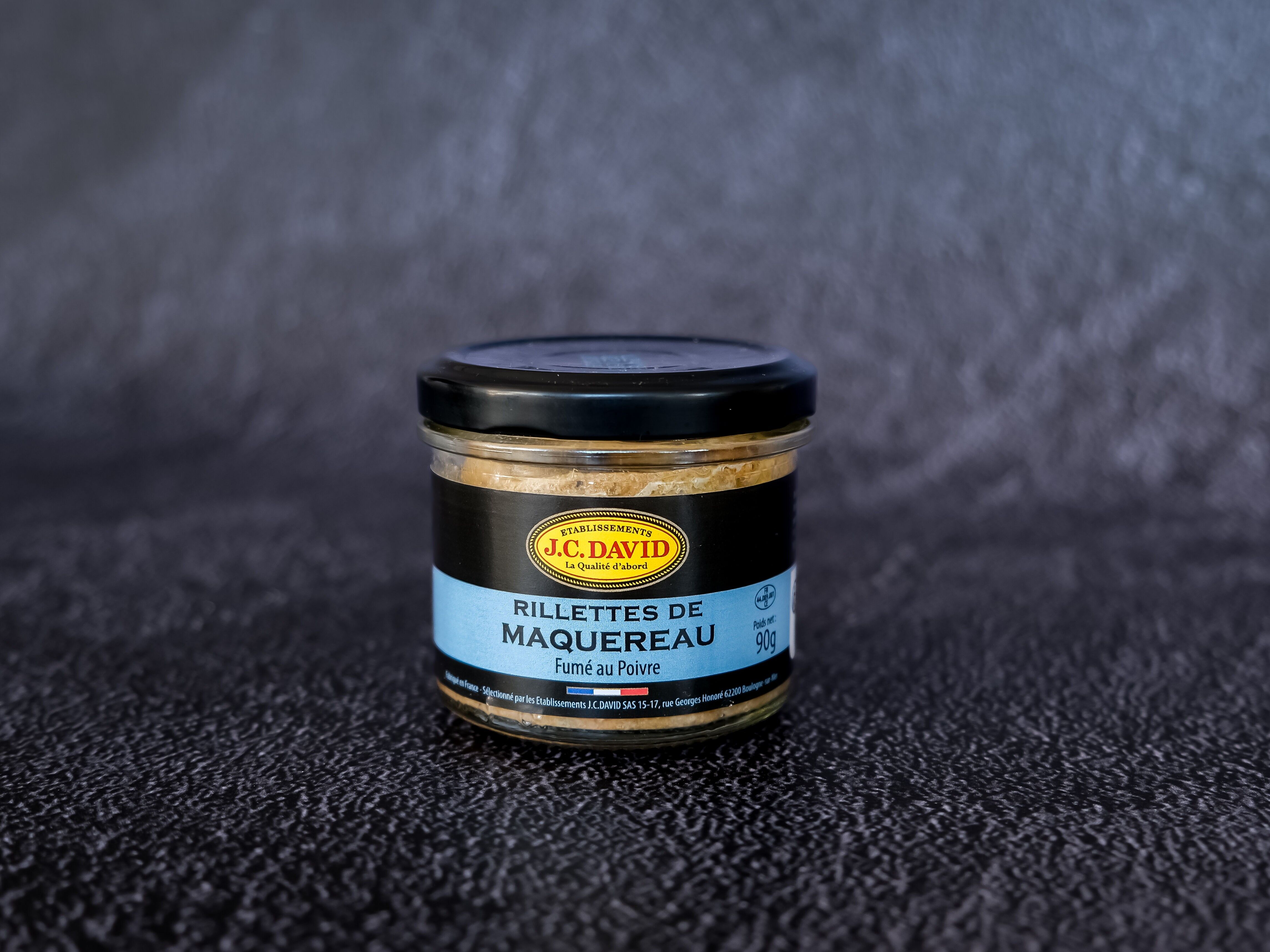 Rillettes di Sgombro Affumicato al Pepe 60% - 90g