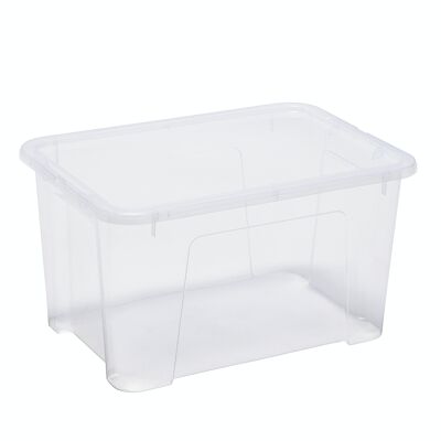 Multi-purpose storage box with lid - 45L