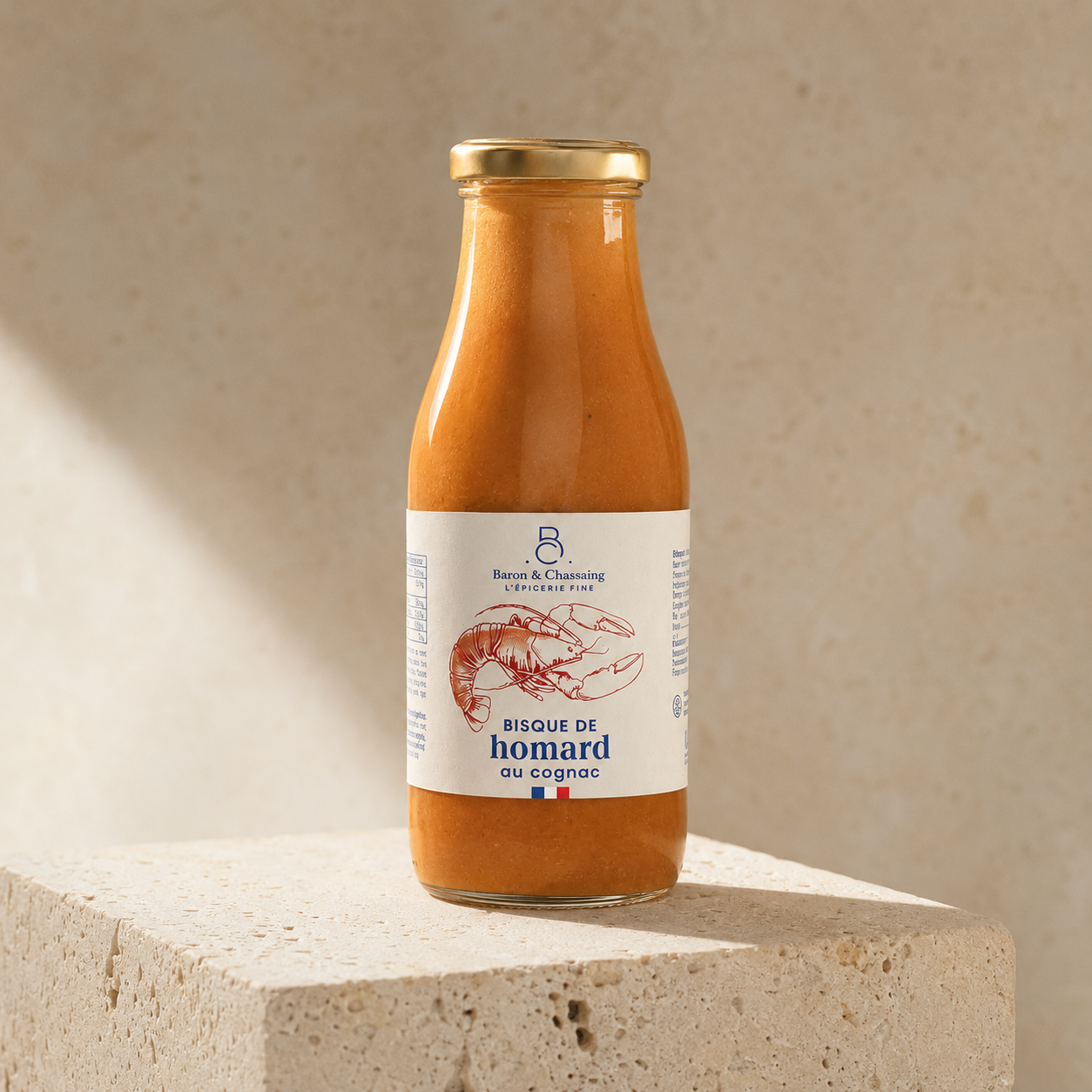 Lobster bisque with cognac