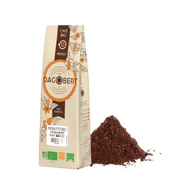 Cafés 250 500 OU KILO mélange MON P'TIT BIO bio et équitable Grain et moulu 11