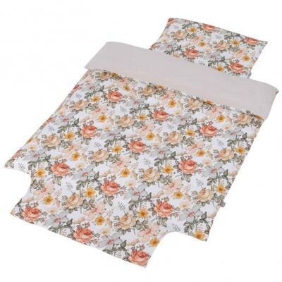 Parure de lit bébé en coton, Taille - 90x120 cm, Made in France Néo Vintage