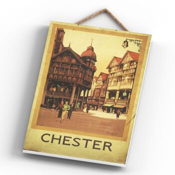 P0327 - Chester Original National Railway Affiche Sur Une Plaque Décor Vintage 4