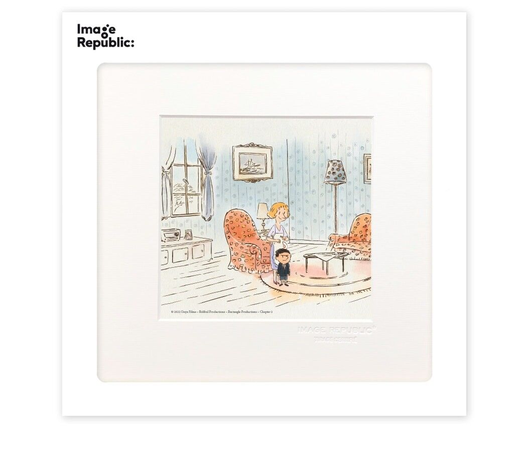 POSTER 22x22 cm LITTLE NICOLAS COUP DE PEIGNE