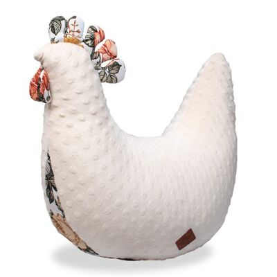 Cuscino per allattamento pollo, Ecru, Made in France, Neo Vintage
