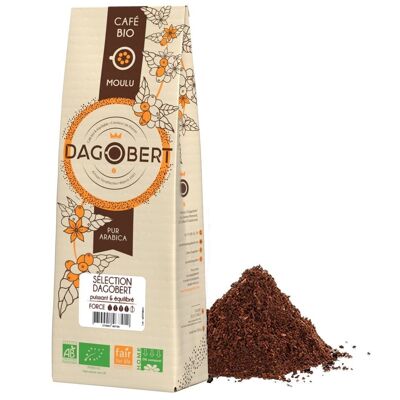 Organic and fair trade bulk coffees SELECTION DAGOBERT grain and ground blend