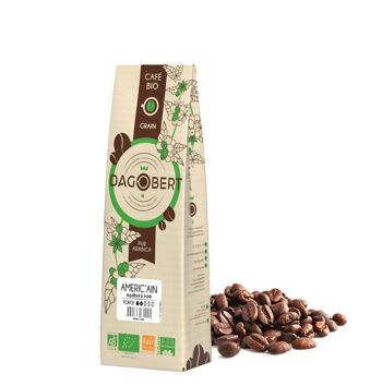 Cafés arabica bio  et équitable Mélange AMERIC'AIN  grain et moulu 6