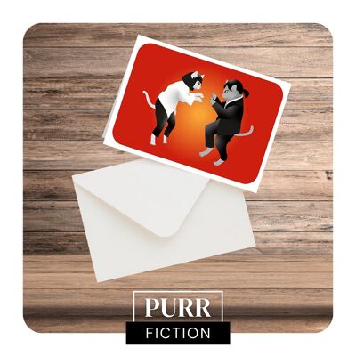 Carte "Purr Fiction"