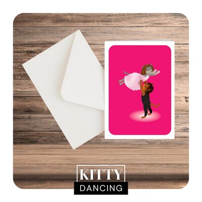Carte "Kitty Dancing"