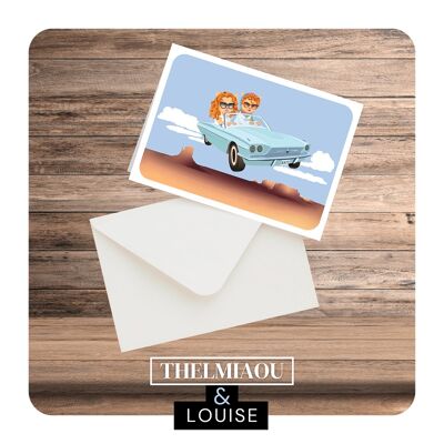 Carte "Thelmiaou et Louise"