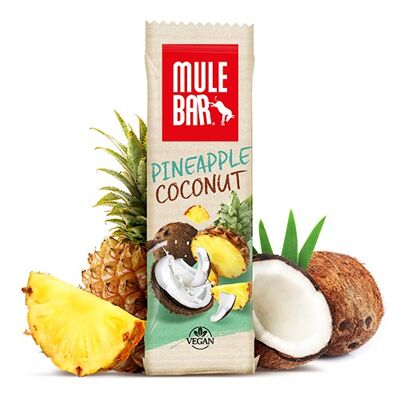 Vegan cereal & fruit bar 40g: Pineapple - Coconut - Goji berries