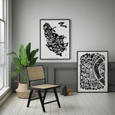 Discovery Pack Large Posters - City Map