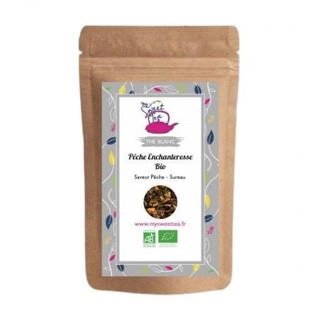 Tè bianco: Pesca Incantatrice Biologica 40gr