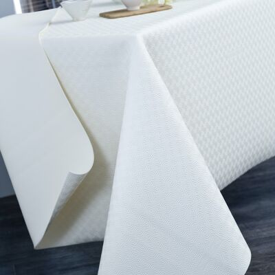 PROTECTOR DE MESA BLANCO MANTEL RECT 135x220