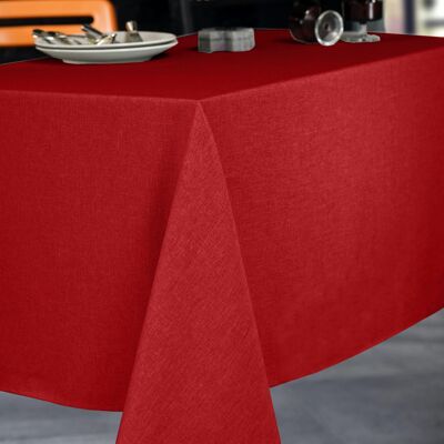 BROME CHERRY RECT TABLECLOTH 150X200