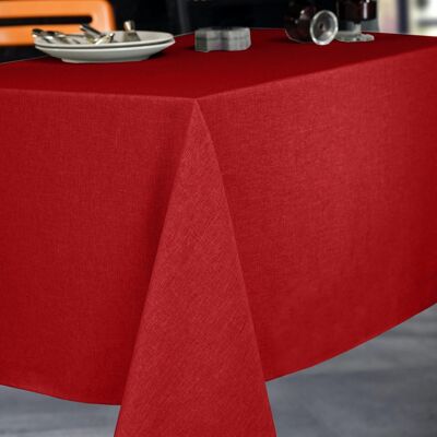 BROME CHERRY RECT TABLECLOTH 150X300