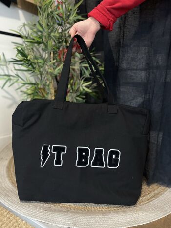 Sac week-end Noir "IT Bag"