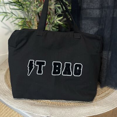 Black "IT Bag" weekend bag