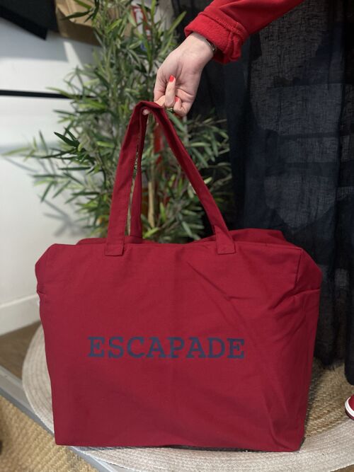 Sac week-end Rouge "Escapade"