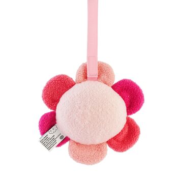 Mini peluche fleur de riz - Fleur rose 2