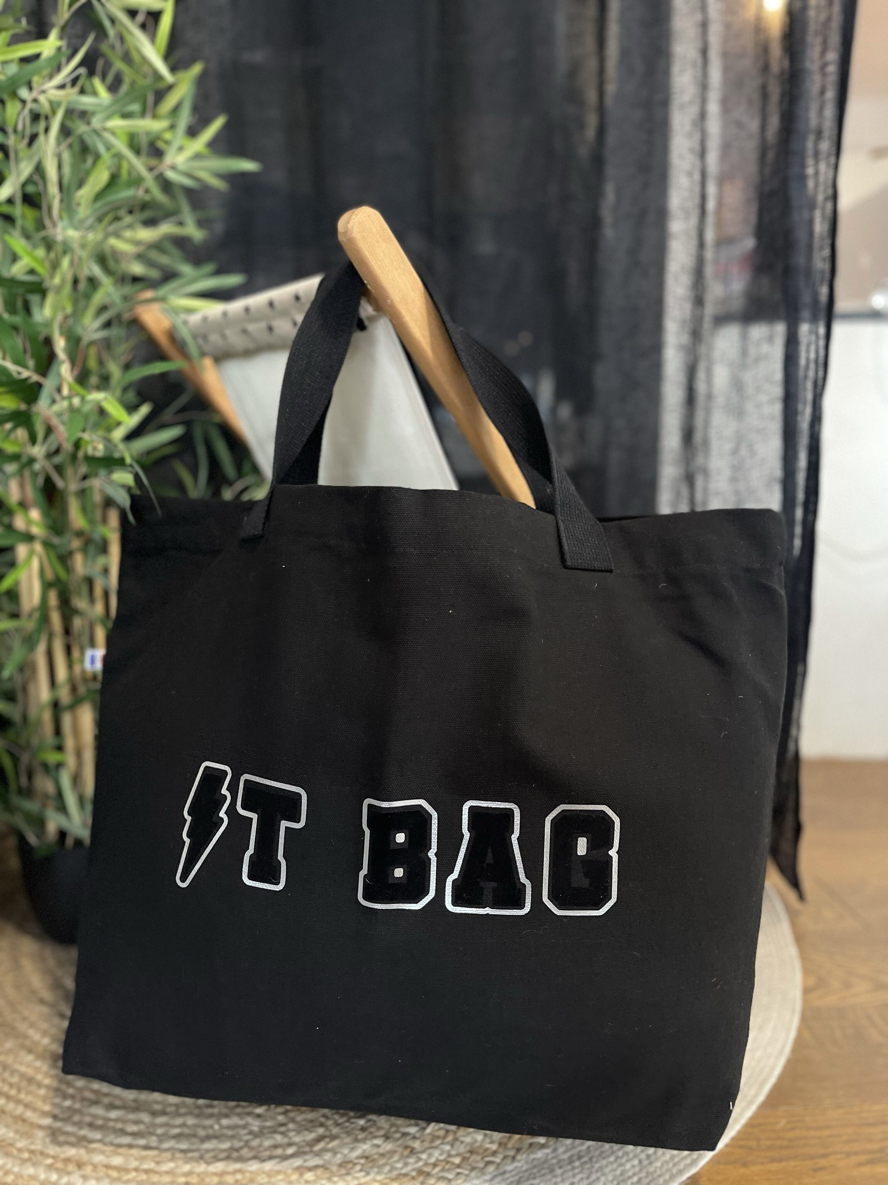 Grand Cabas Noir " IT Bag"