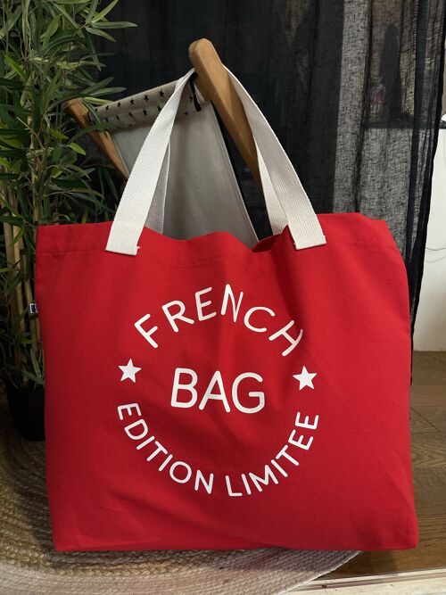 Grand Cabas Rouge "French Bag"