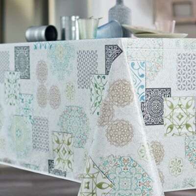 FAIENCE MULTICOLORE NAPPE RONDE 140