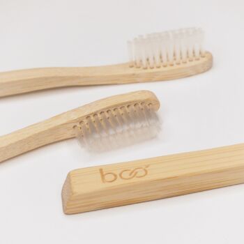 [DÉSTOCKAGE] Brosse à dents adulte en bambou - Poils médiums 2