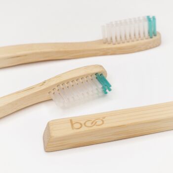 [DÉSTOCKAGE] Brosse à dents adulte en bambou - Poils médiums 4