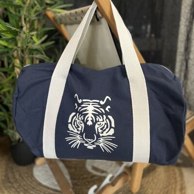 Navy "Tiger" duffel bag