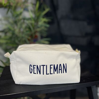 Neceser cubo "Gentleman" crudo