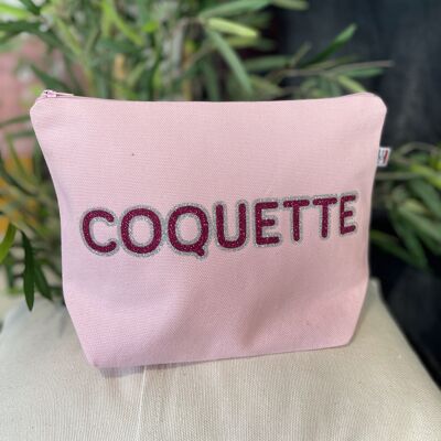 Beauty case rosa "Coquette".