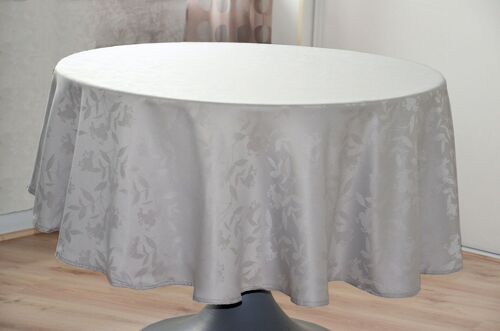 OMBRA GRIS PERLE NAPPE RONDE 180