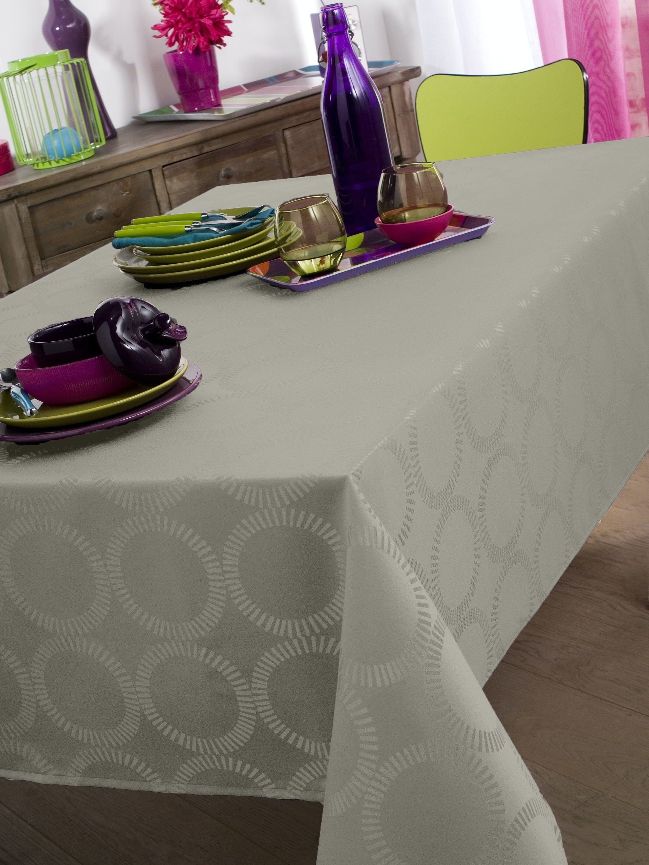 EVANA ATMOSPHERE RUNDE TISCHDECKE 170