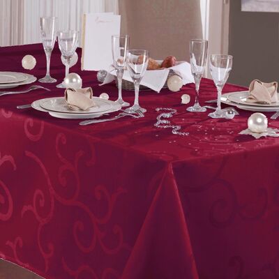 MADIGAN CERISE NAPPE RECT 140X200