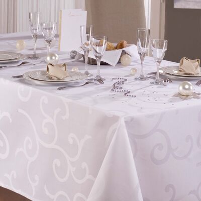 MADIGAN BLANC NAPPE RECT 140X200