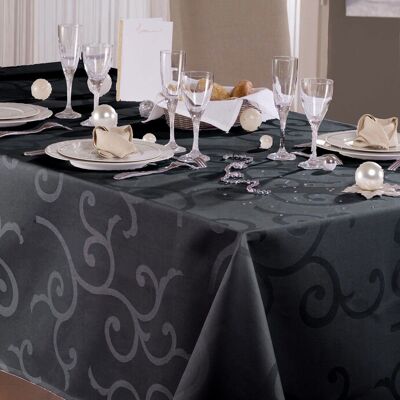 MADIGAN INK TABLECLOTH RECT 140X300